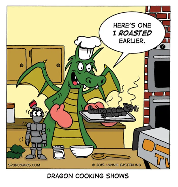 58 Funny Comic Strips By Spud Comics