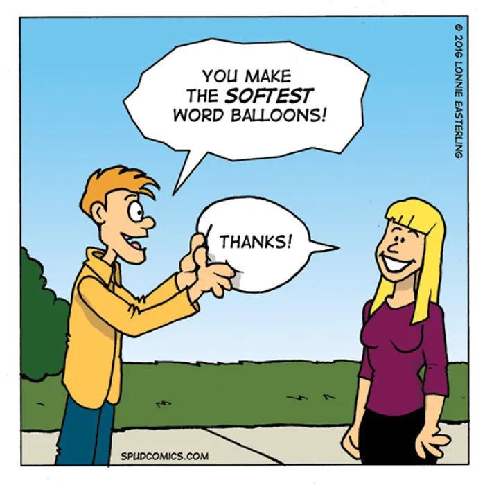58 Funny Comic Strips By Spud Comics