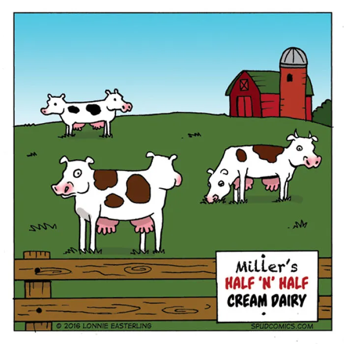 58 Funny Comic Strips By Spud Comics