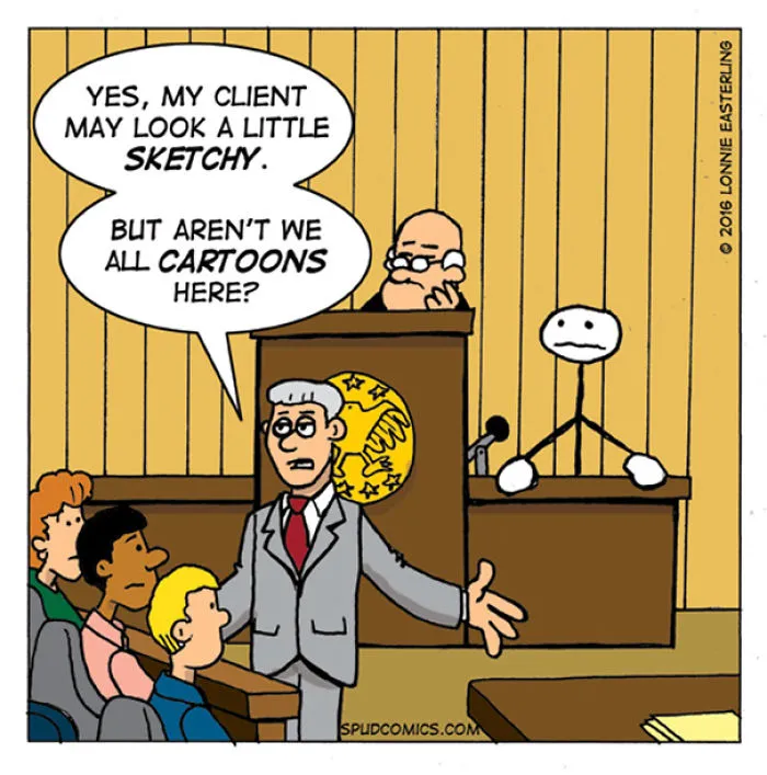 58 Funny Comic Strips By Spud Comics