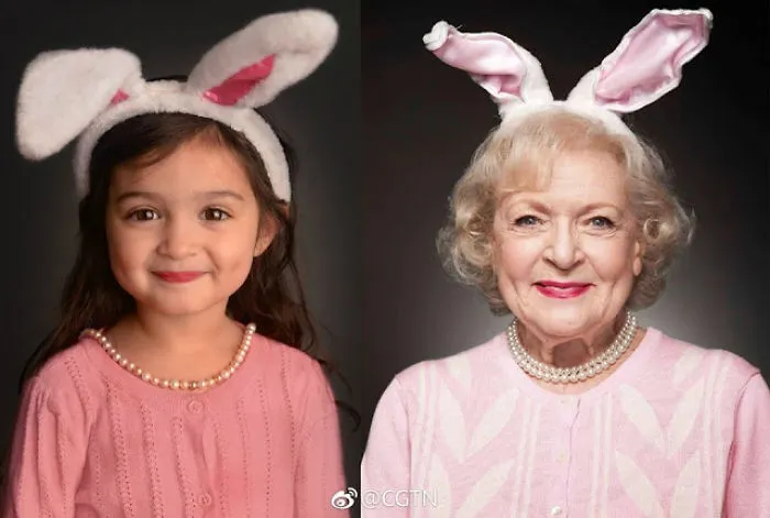 Three-Year Old Girl Dresses Up As Her Cancer Survivor Grandma
