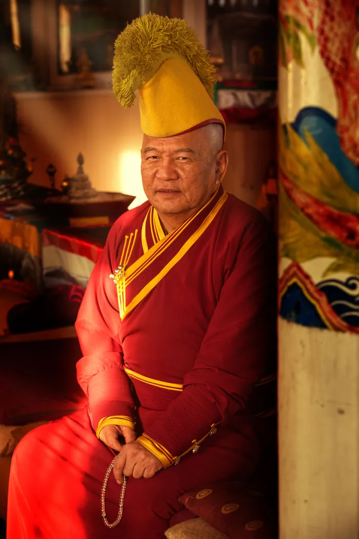 Buryat Gelugpa Monk