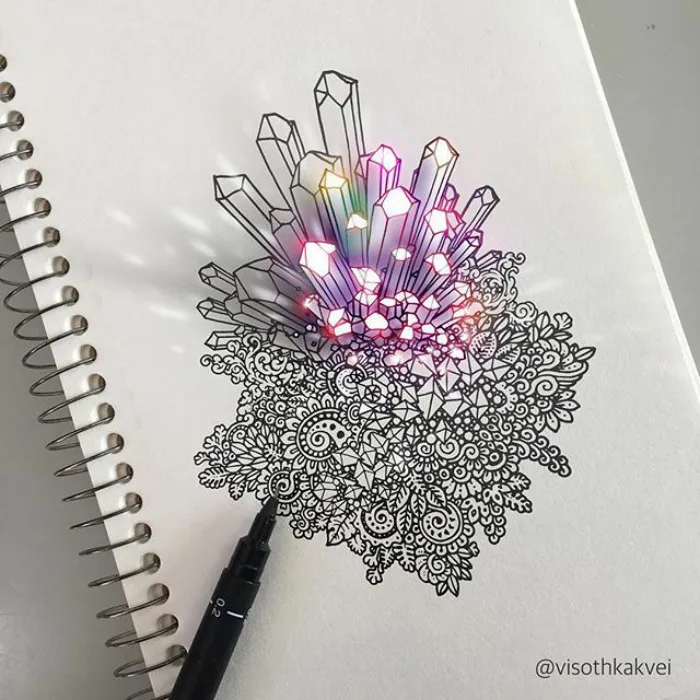 Este artista camboyano lleva el hacer dibujitos a otro nivel