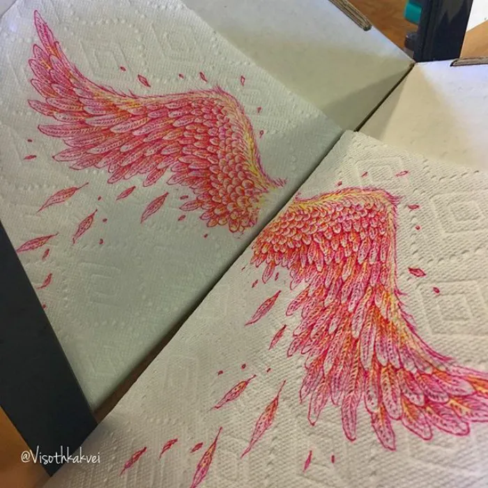 This Cambodian Artist Is Taking Doodling To Another Level