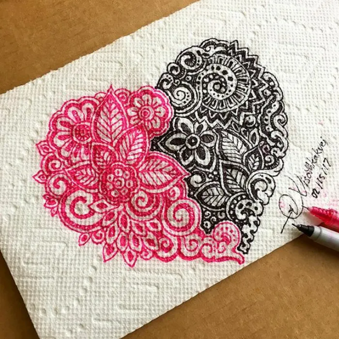 This Cambodian Artist Is Taking Doodling To Another Level