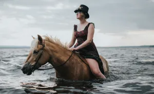 Steampunk With Maddie The Lake Loving Horse