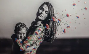 Photography Merges With Delicate Embroidery In Works By This Brazilian Artist