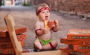 I Surprised My Husband With A TMNT Newborn Photoshoot