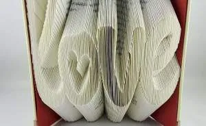 I Turn Books Into Works Of Art