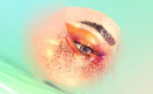 I Make Glitchy Makeup Inspiration Artworks