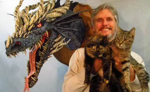 I Make Paper Mache Dragons!