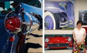 Artist Mixes Realism With Abstraction In Vehicle Paintings