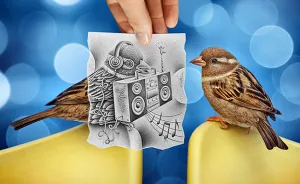 Remember My "Pencil Vs Camera" Project? Here's What Was Behind The Paper