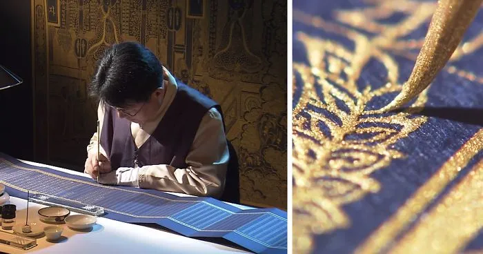Incredible Precision Of 1,700-Yr-Old Painting Technique