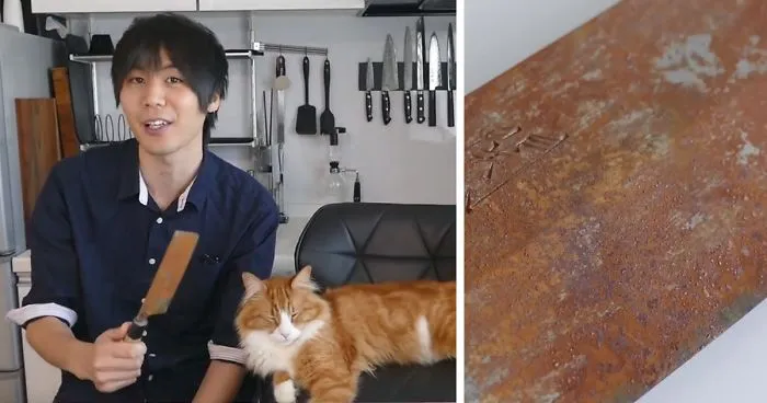 Seller Thought He Ripped This Guy Off When He Sold A Rusty Knife For $3, He Will Regret It After Seeing This Video