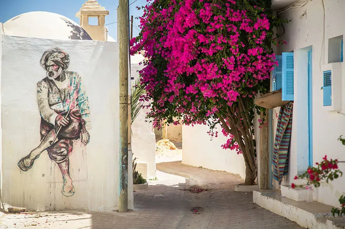 150 Artists Turn The Streets Of Tunisian Village Into Piece Of Art