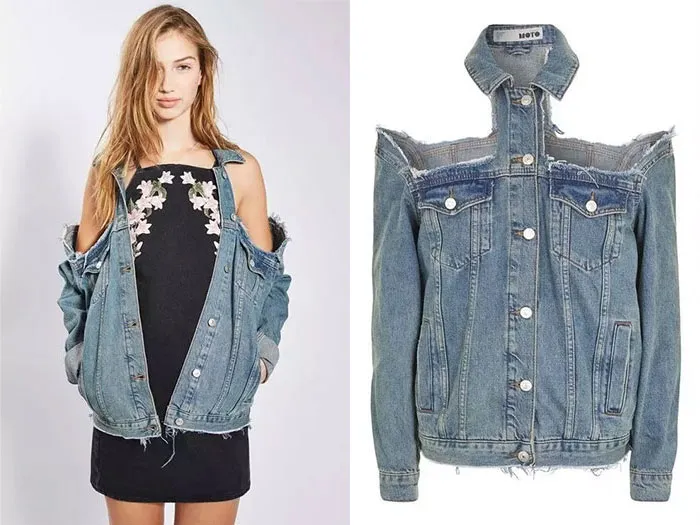 Cold Shoulder Jacket