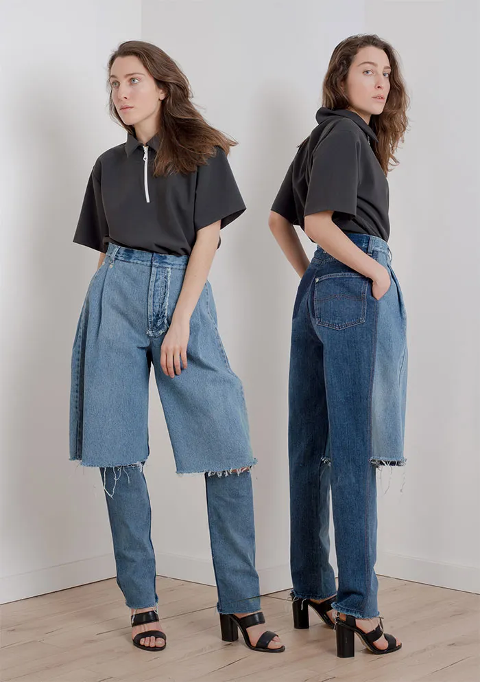 Shorts And Jeans In One