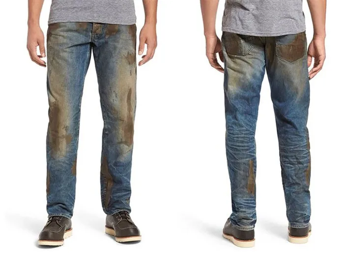 'Muddy' Jeans