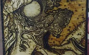 I Create Pyrography Using Scrap Wood
