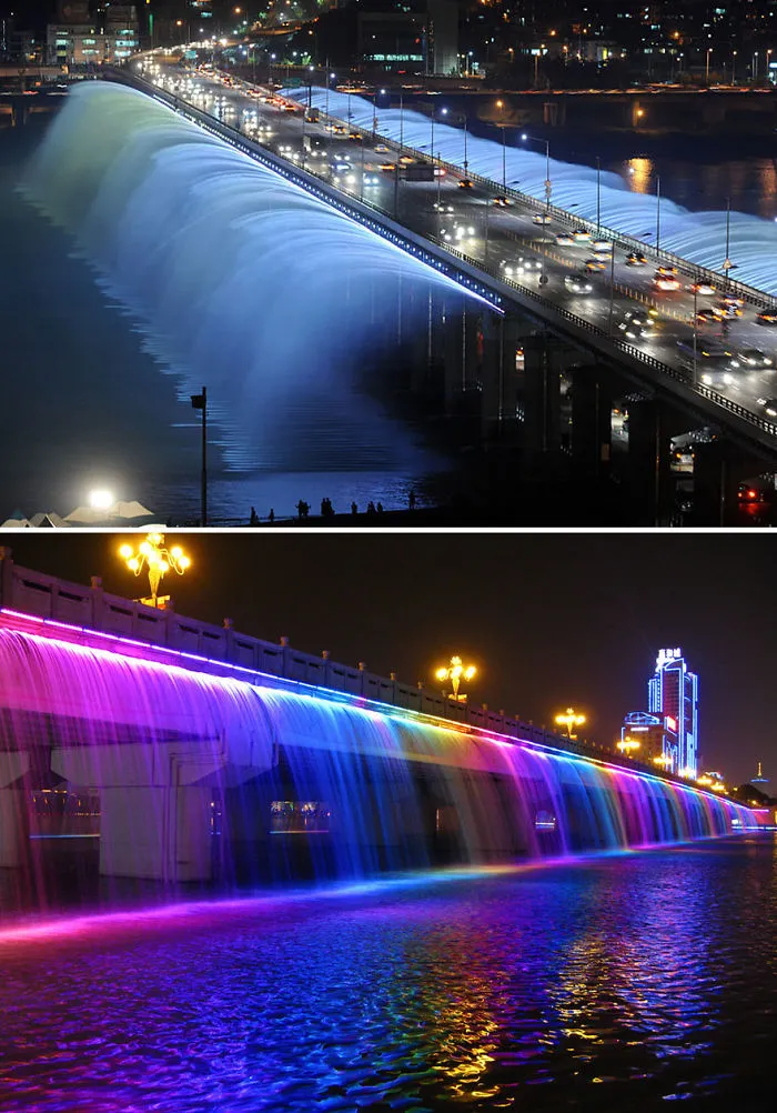 Puente Banpo, Seúl, Corea del Sur