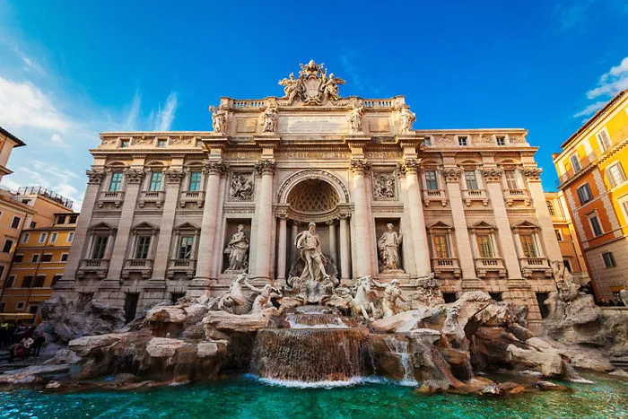 Fontana de Trevi, Roma, Italia