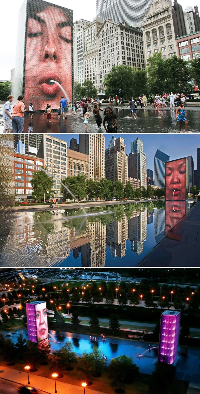 Fuente Crown, Chicago, Eeuu