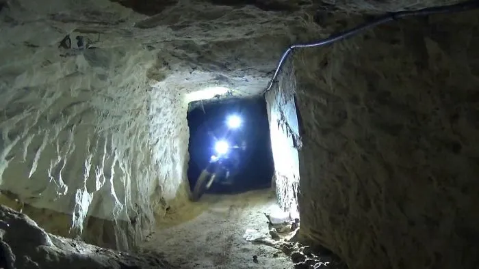 I Have My Own Underground Lost Place Riding Track. I Have Found An Entrance Deep In The Forrest (Netherland).