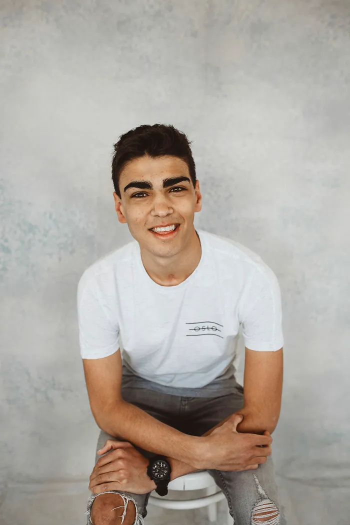 Oh Those Brows! The Handsome Rafi, Rafi Is A Wheelchair User