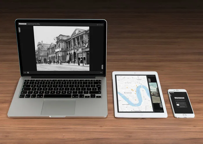 Time Travel Photography Website