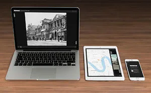Time Travel Photography Website