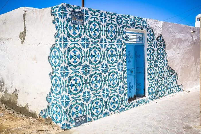 150 Artists Turn The Streets Of Tunisian Village Into Piece Of Art