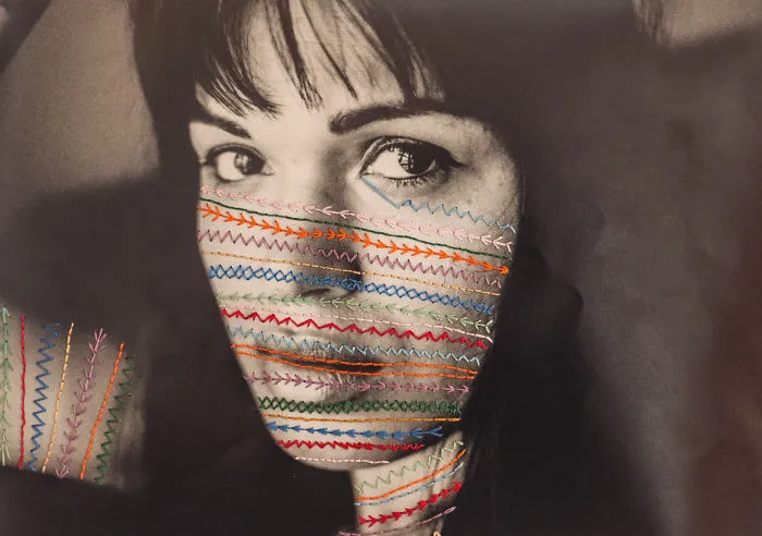 Photography Merges With Delicate Embroidery In Works By This Brazilian Artist
