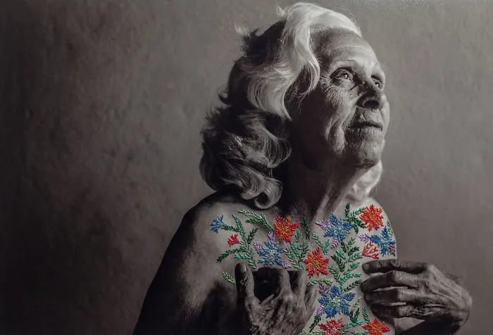 Photography Merges With Delicate Embroidery In Works By This Brazilian Artist