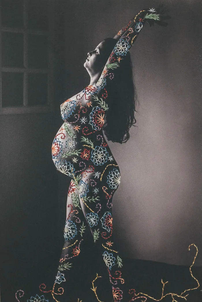 Photography Merges With Delicate Embroidery In Works By This Brazilian Artist
