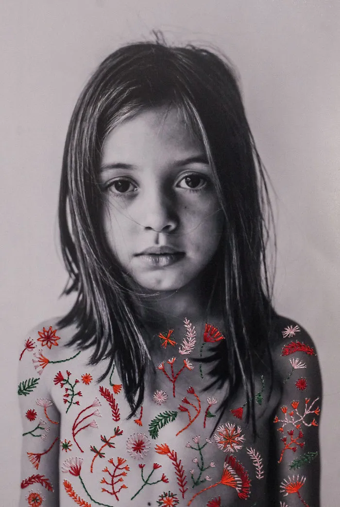 Photography Merges With Delicate Embroidery In Works By This Brazilian Artist