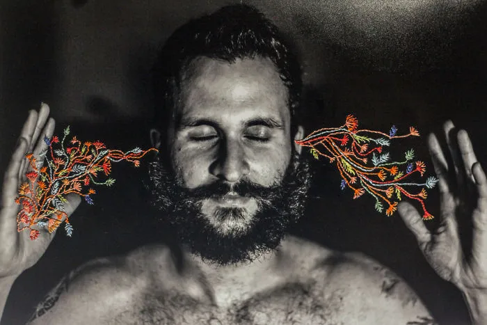Photography Merges With Delicate Embroidery In Works By This Brazilian Artist