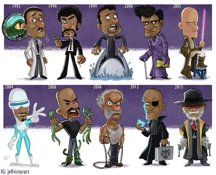 The Evolution Of Samuel L. Jackson
