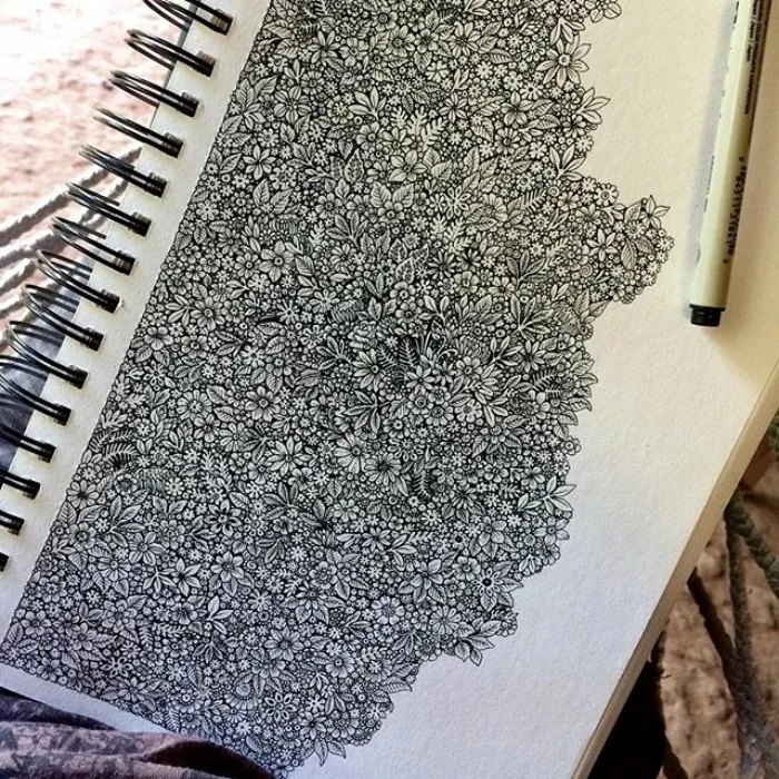 This Cambodian Artist Is Taking Doodling To Another Level