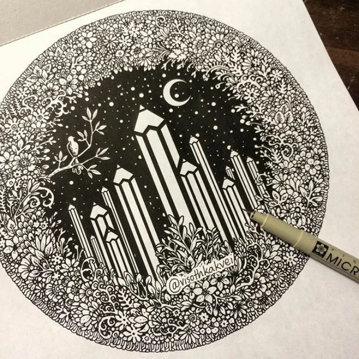 This Cambodian Artist Is Taking Doodling To Another Level