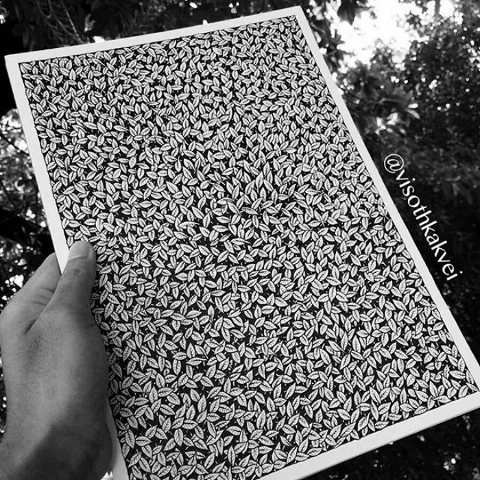 This Cambodian Artist Is Taking Doodling To Another Level