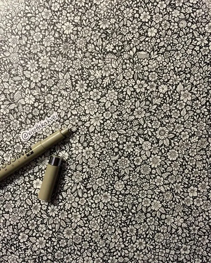 This Cambodian Artist Is Taking Doodling To Another Level