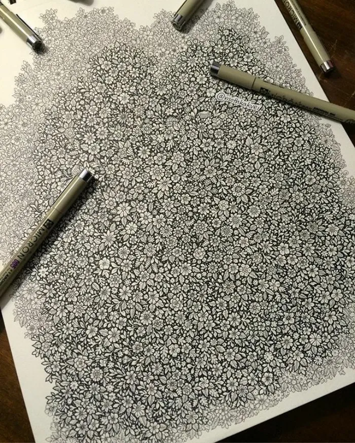 This Cambodian Artist Is Taking Doodling To Another Level