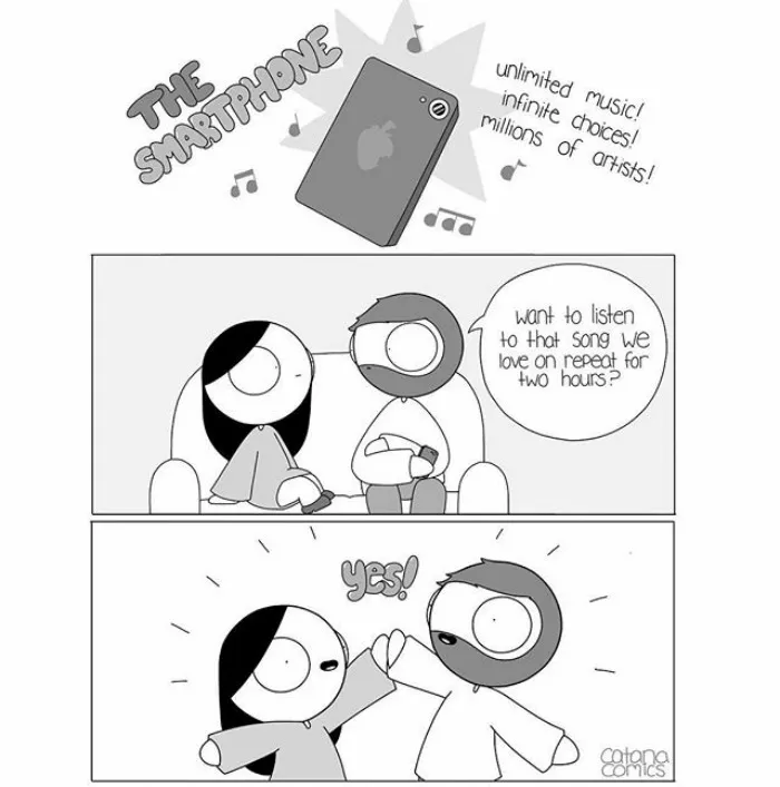 Girlfriend Secretly Illustrates Everyday Life With Her Bf, He Uploads Comics Online And They Go Viral (New Pics)