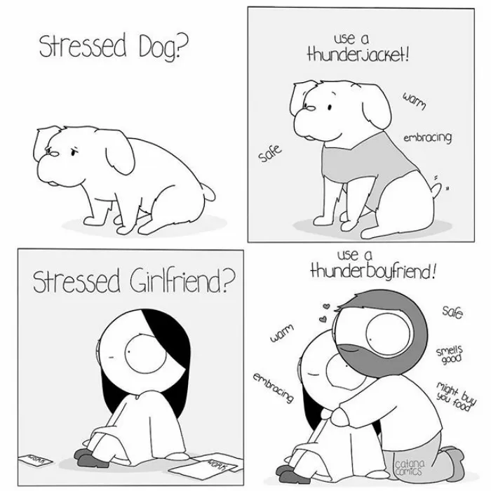 Girlfriend Secretly Illustrates Everyday Life With Her Bf, He Uploads Comics Online And They Go Viral (New Pics)