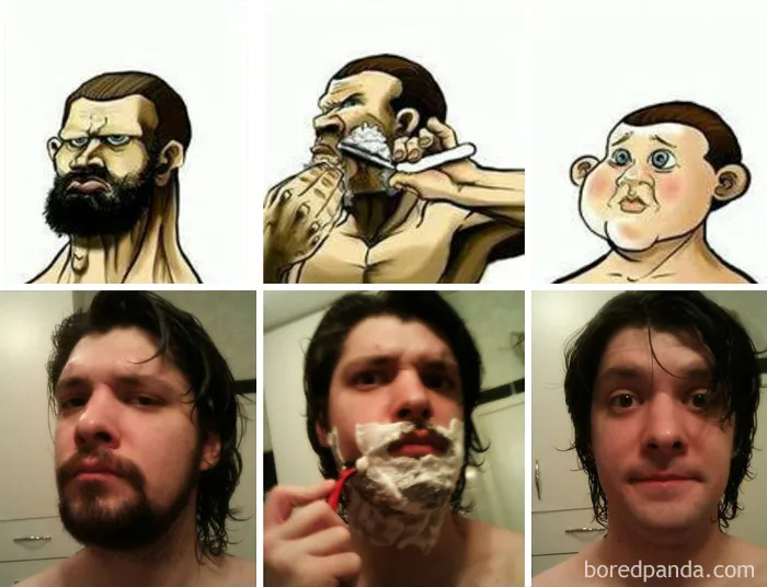 Illustration Vs. Reallity