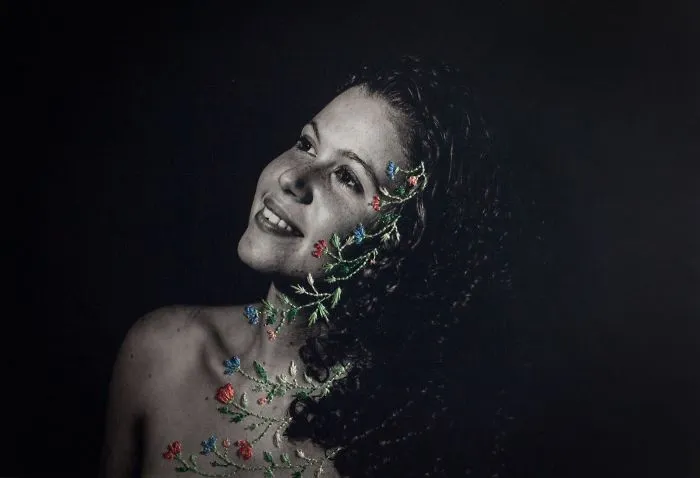 Photography Merges With Delicate Embroidery In Works By This Brazilian Artist