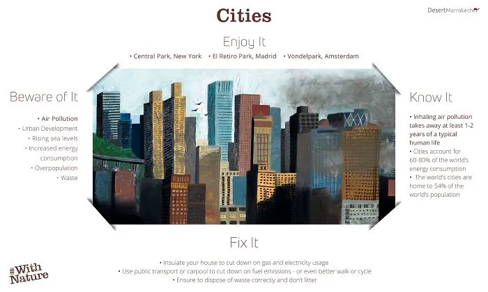 We Created Illustrations To Show How Our Environment Is Being Damaged...and How We Can Help