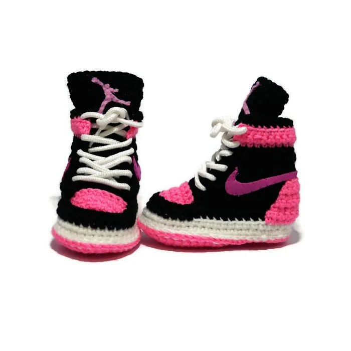 Air Jordan Boots For My Daughter, I Did Crochet.