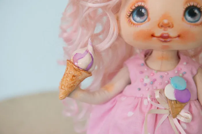 I Create One-of-a-kind Dolls By Sewing Them And Handpainting Their Faces (part 2)